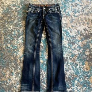 Rock Revival Denim Bootcut Jeans. Size 27. Great Condition / Like New.